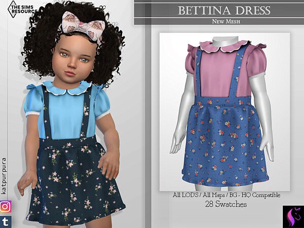 Bettina Dress by KaTPurpura from TSR