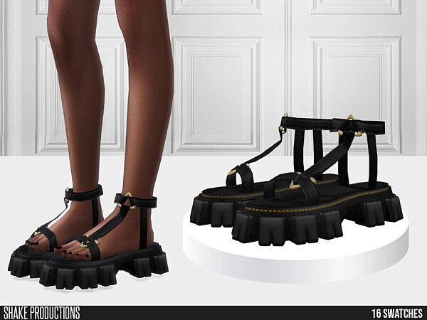869   High Heeled Sandals by ShakeProductions from TSR