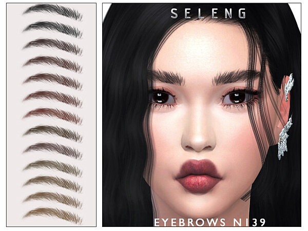 Eyebrows N139 by Seleng from TSR