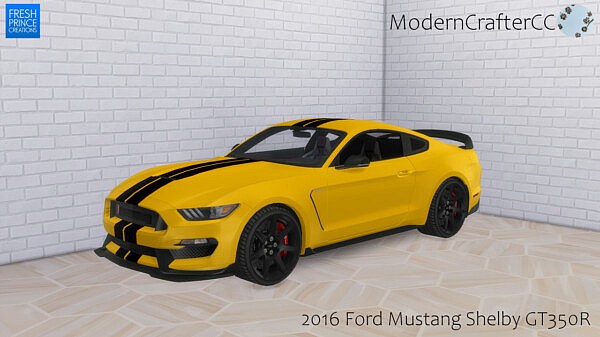 2016 Ford Mustang Shelby GT350R from Modern Crafter