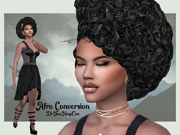 Afro Curls Conversion by drteekaycee from TSR