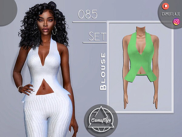 SET 085   Blouse by Camuflaje from TSR