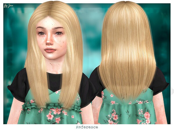 Reference Child Hair by JavaSims from TSR
