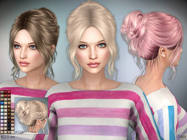 #223   Female Hair by Cazy from TSR