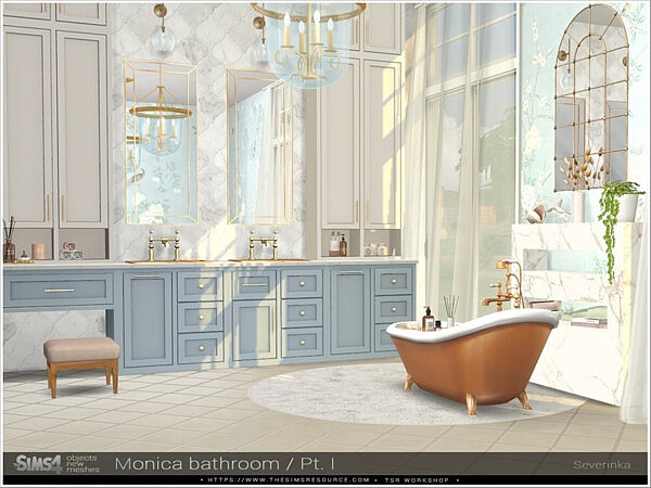 Monica Bathroom Pt.I furniture by Severinka  from TSR