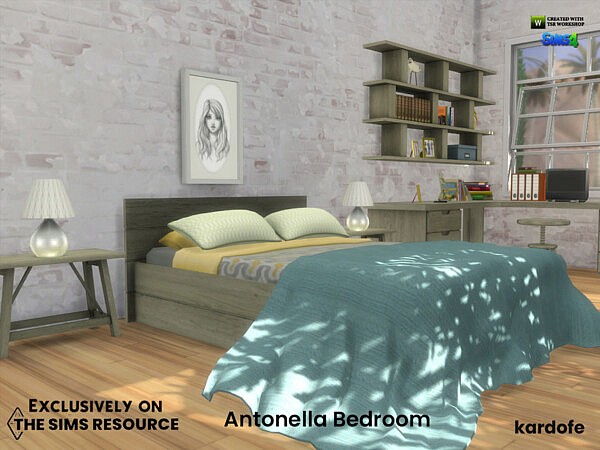Antonella Bedroom by kardofe from TSR