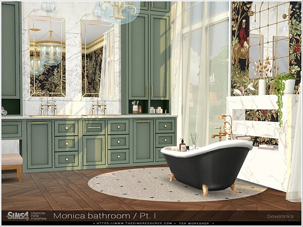 Monica Bathroom Pt.I furniture by Severinka  from TSR