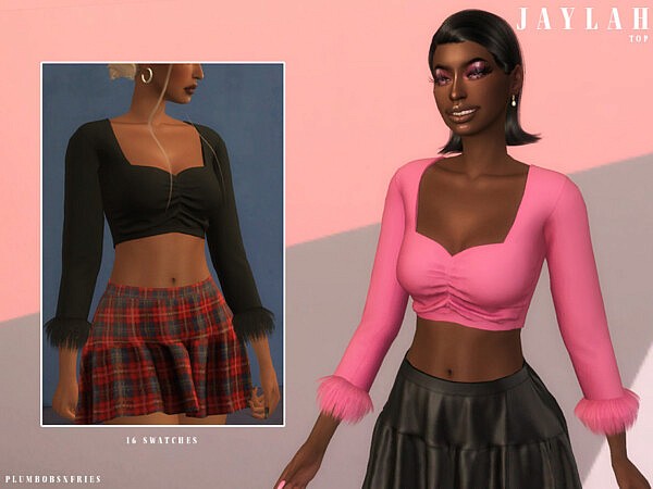JAYLAH TOP by Plumbobs n Fries from TSR