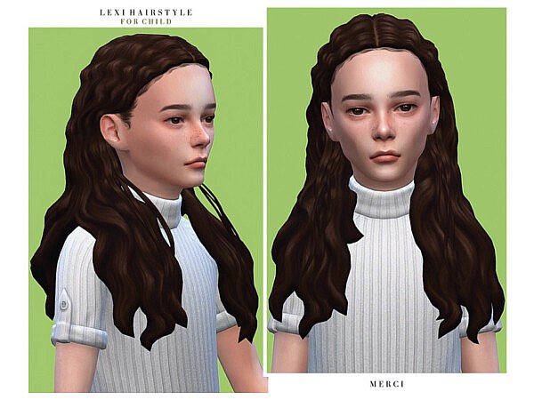Lexi Hair for Child by  Merci  from TSR